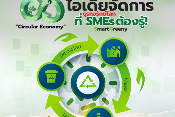 “Circular Economy” ไอเดียจัดการธุรกิจรักษ์โลก ที่ SMEs ต้องรู้!