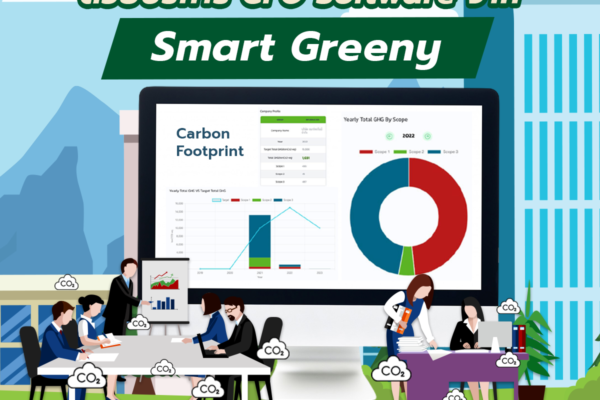 ตอบโจทย์องค์กรสายกรีน ด้วยบริการ CFO Software จาก Smart Greeny