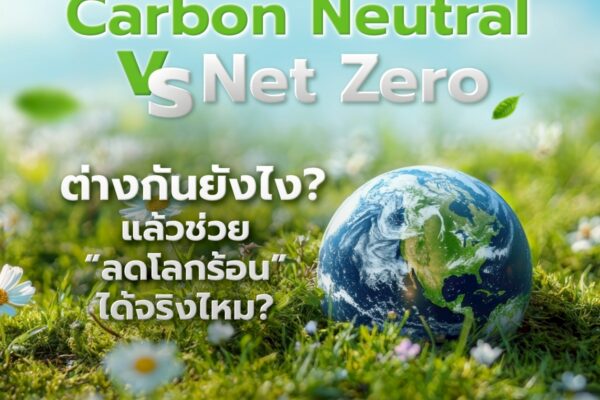 Carbon Neutral vs Net Zero ต่างกันยังไง? แล้วช่วย “ลดโลกร้อน” ได้จริงไหม?
