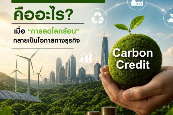 Carbon Credit คืออะไร? เมื่อ “การลดโลกร้อน” กลายเป็นโอกาสทางธุรกิจ