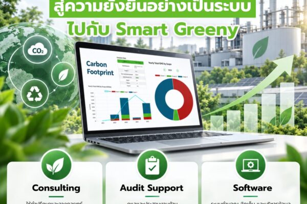 ยกระดับธุรกิจสู่ความยั่งยืนอย่างเป็นระบบไปกับ Smart Greeny