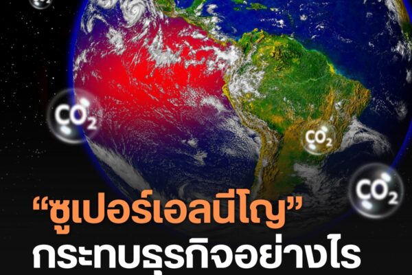 “ซูเปอร์เอลนีโญ” กระทบธุรกิจอย่างไร แล้วเกี่ยวอะไรกับ Carbon Footprint?